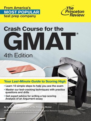 cover image of Crash Course for the GMAT